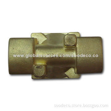 Forged Part for Valve Body, Made of Brass, Normal or CNC Machined